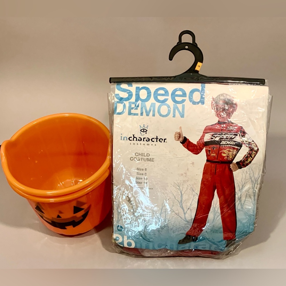 InCharacter Costumes Speed Demon Boys Halloween Costume sz 12